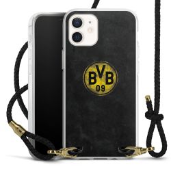 Carry Case Transparent Leather black/gold