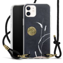 Carry Case Transparent Leather black/gold