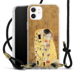 Carry Case Transparent Leather black/gold