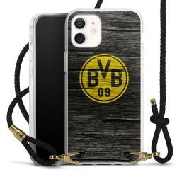 Carry Case Transparent Leather black/gold