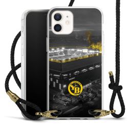 Carry Case Transparent Leather black/gold