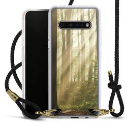 Carry Case Transparent Leather black/gold