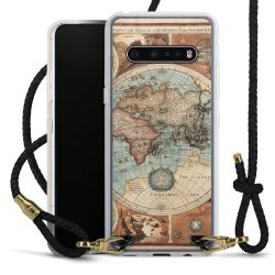 Carry Case Transparent Leather black/gold