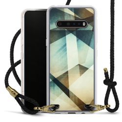 Carry Case Transparent Leather black/gold