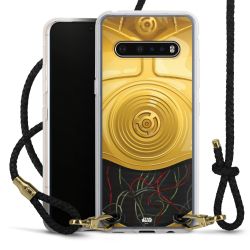 Carry Case Transparent Leather black/gold