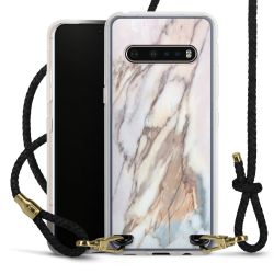 Carry Case Transparent Leather black/gold