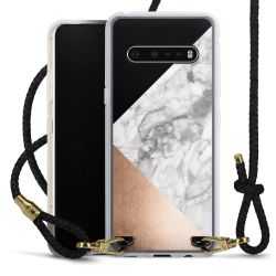 Carry Case Transparent Leather black/gold