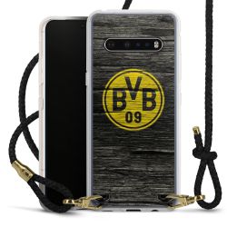 Carry Case Transparent Leather black/gold