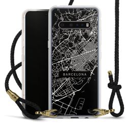 Carry Case Transparent Leather black/gold