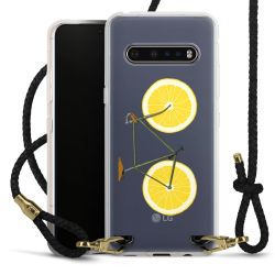 Carry Case Transparent Leather black/gold