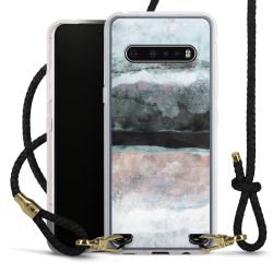 Carry Case Transparent Leather black/gold