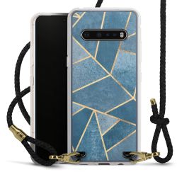 Carry Case Transparent Leather black/gold