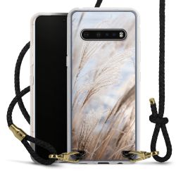 Carry Case Transparent Leather black/gold