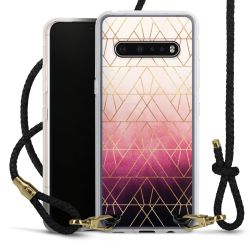 Carry Case Transparent Leather black/gold