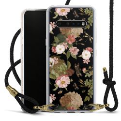 Carry Case Transparent Leather black/gold