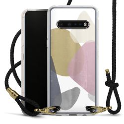 Carry Case Transparent Leather black/gold