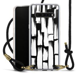 Carry Case Transparent Leather black/gold