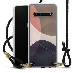 Carry Case Transparent Leather black/gold