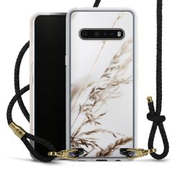 Carry Case Transparent Leather black/gold