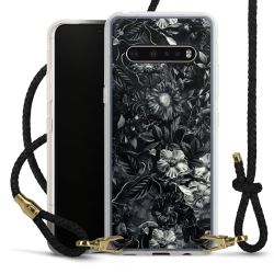 Carry Case Transparent Leather black/gold