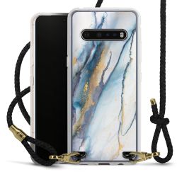 Carry Case Transparent Leather black/gold