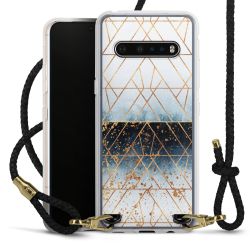 Carry Case Transparent Leather black/gold