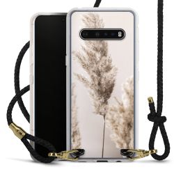 Carry Case Transparent Leather black/gold