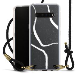 Carry Case Transparent Leather black/gold