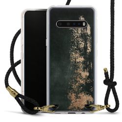 Carry Case Transparent Leather black/gold