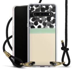 Carry Case Transparent Leather black/gold