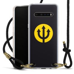 Carry Case Transparent Leather black/gold