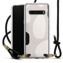 Carry Case Transparent Leather black/gold