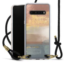 Carry Case Transparent Leather black/gold