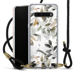 Carry Case Transparent Leather black/gold