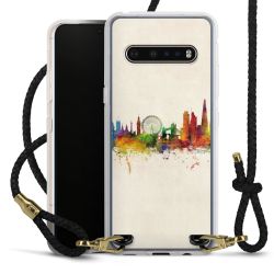 Carry Case Transparent Leather black/gold