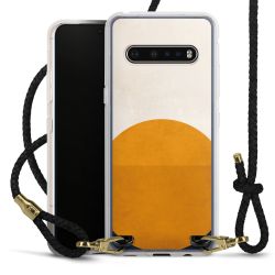 Carry Case Transparent Leather black/gold