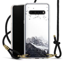 Carry Case Transparent Leather black/gold