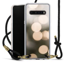 Carry Case Transparent Leather black/gold