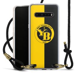 Carry Case Transparent Leather black/gold