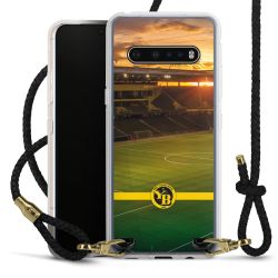 Carry Case Transparent Leather black/gold