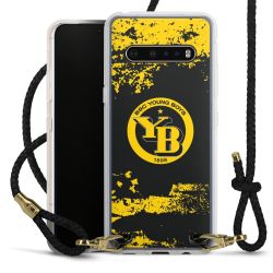 Carry Case Transparent Leather black/gold