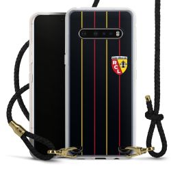 Carry Case Transparent Leather black/gold