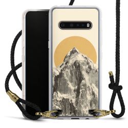 Carry Case Transparent Leather black/gold