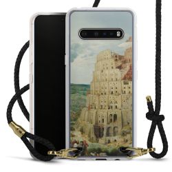 Carry Case Transparent Leather black/gold