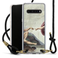 Carry Case Transparent Leather black/gold