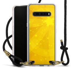 Carry Case Transparent Leather black/gold