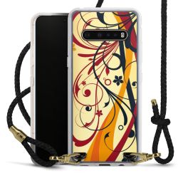 Carry Case Transparent Leather black/gold