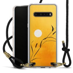 Carry Case Transparent Leather black/gold