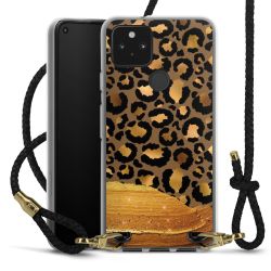 Carry Case Transparent Leather black/gold