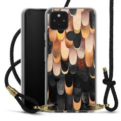 Carry Case Transparent Leather black/gold